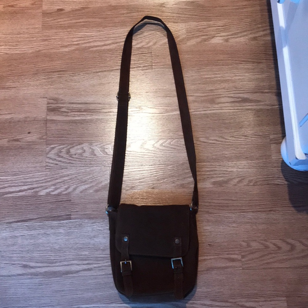 Brown crossbody bag